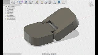 3D Printable Hinge in Fusion 360 tutorial