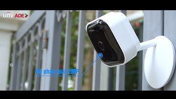DEMO HÌNH ẢNH CAMERA WIFI CU BE CỦA UNV | ADE - UNV
