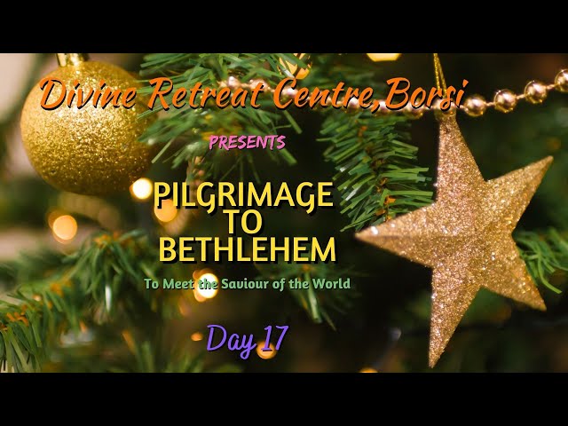 "PILGRIMAGE TO BETHLEHEM" - DAY 17