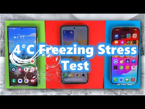 S23 Ultra vs Xiaomi 14 Pro vs iPhone 15 Pro Max: 3dMark Extreme 4°C Freezing Stress Test