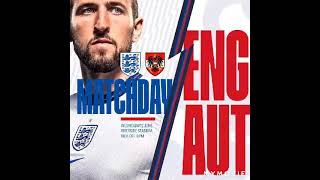 CORNELL'S ENGLAND PODCAST SHOW - MATCHDAY ENGLAND VS AUSTRIA. COME ON YOU ENGLAND.