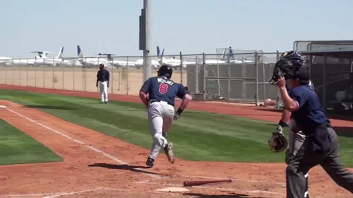 Nick Weglarz of the Cleveland Indians (HD)