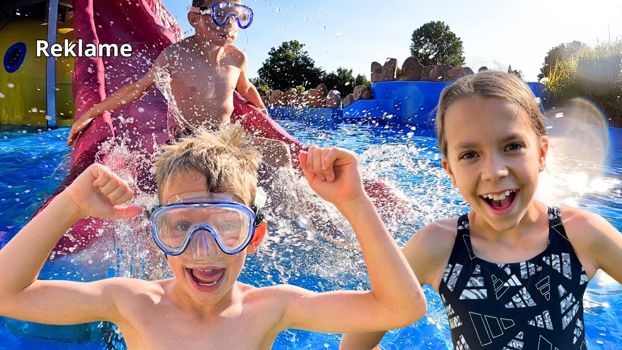 JESPERHUS🤩 Vandrutsjebaner i Hugos Badeland💦🤪