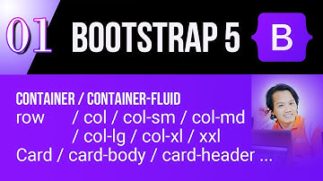 Làm quen với bootstrap - container - grid system - column - row - card
