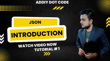 Json Introduction | Beautiful Charts with JavaScript-Chart.JS Hindi/Urdu | Addiydotcode Tutorial #1