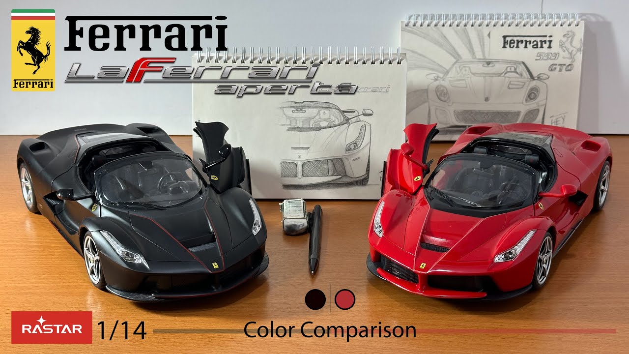 Rastar Ferrari LaFerrari Aperta 1/14 Scale RC Models - YouTube