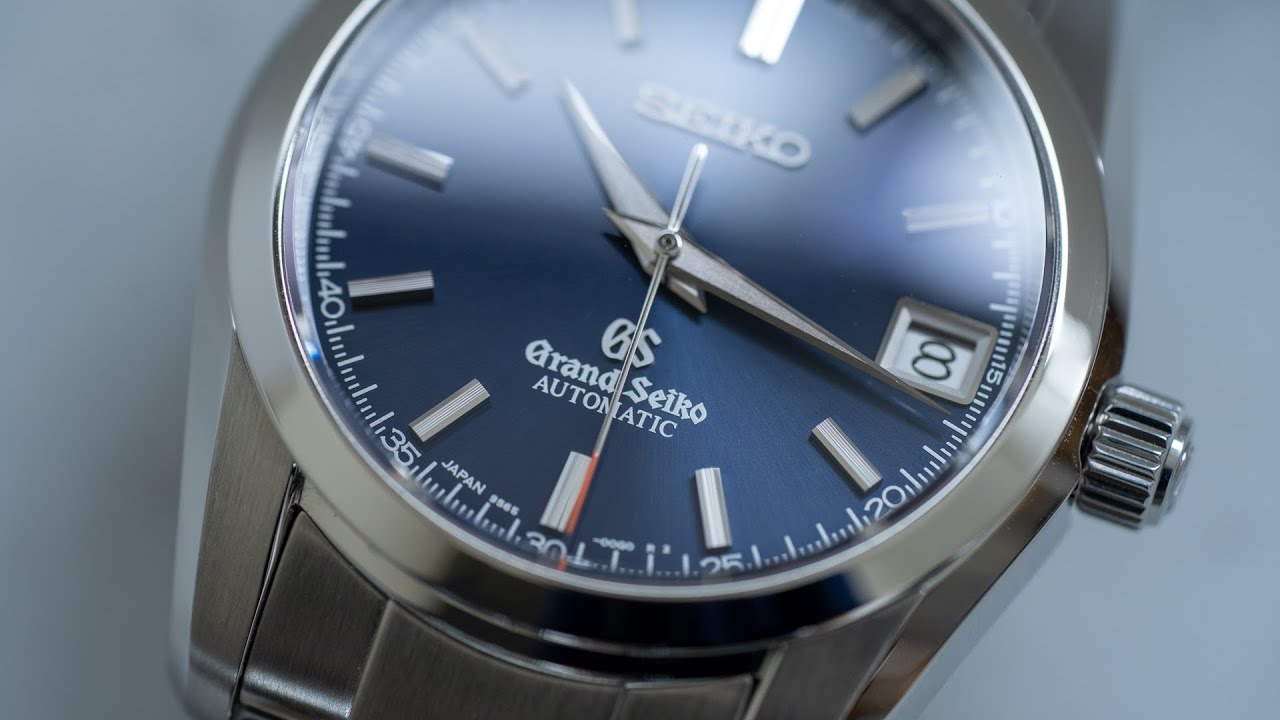 GRAND SEIKO SBGR073 (9S65-00B0) Navy Dial - YouTube