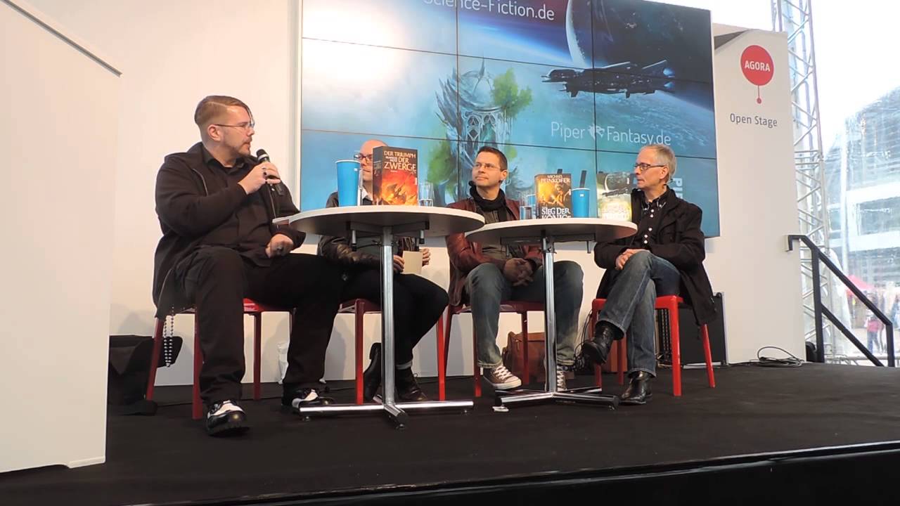 Markus Heitz, Andreas Brandhorst und Michael Peinkofer live