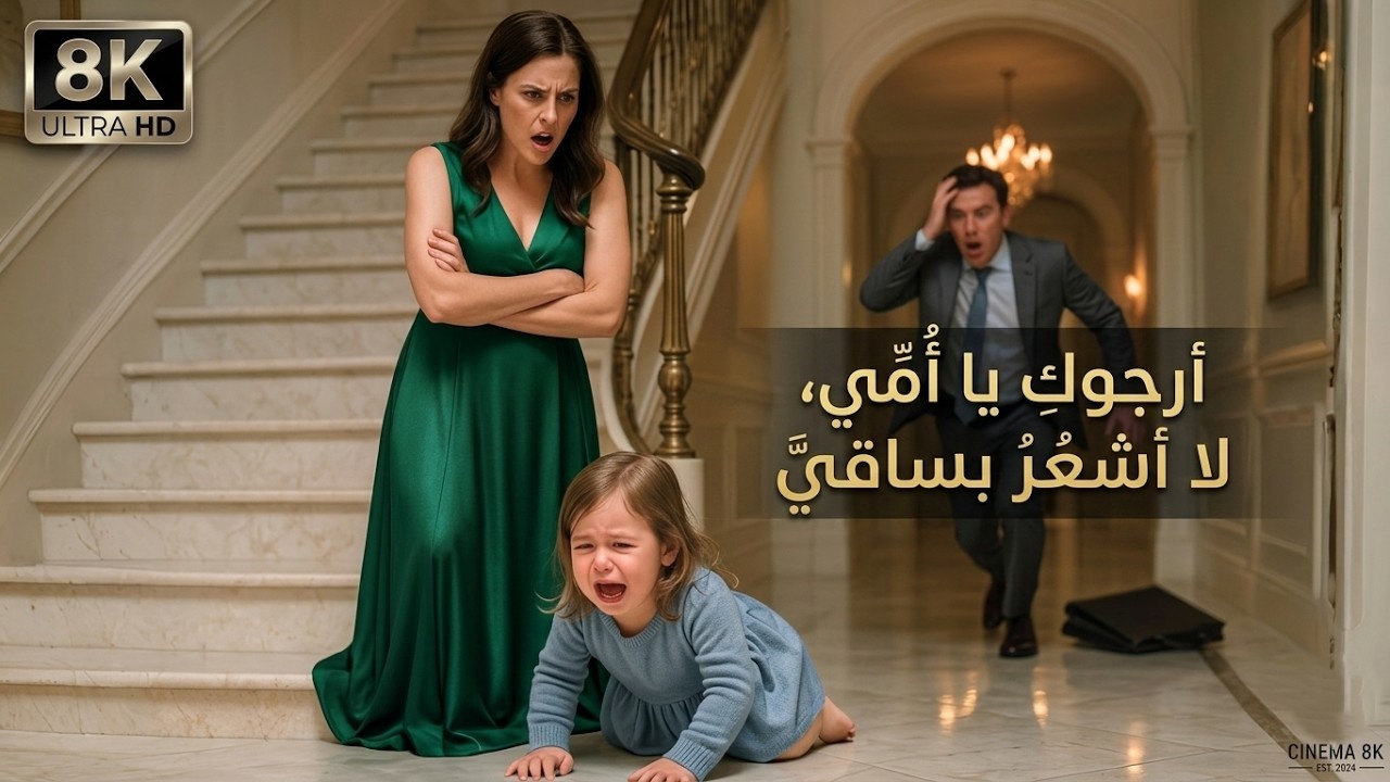 طفلة تبلغ من العمر خمس سنوات تبكي قائلة: 