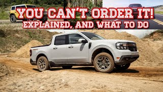 Ford ORDERING. ORDERING CANCELLED? NO ORDERS EXPLAINED