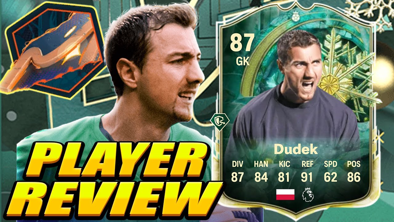 He MAKES IMPOSSIBLE SAVES… 🧤❄️ 87 Winter Wildcards Hero Dudek Review! Dudek Winter Wildcards Review