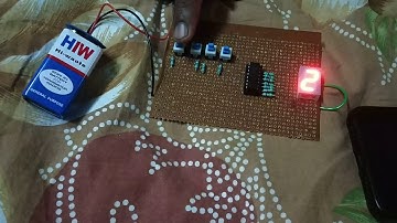 Binary to decimal converter circuit