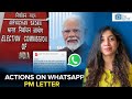 Actions on whatsapp pm letter  the csr journal