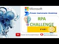 Project #3 - RPA Challenge With Power Automate Desktop - Handle dynamic UI elements on a web- Part 5