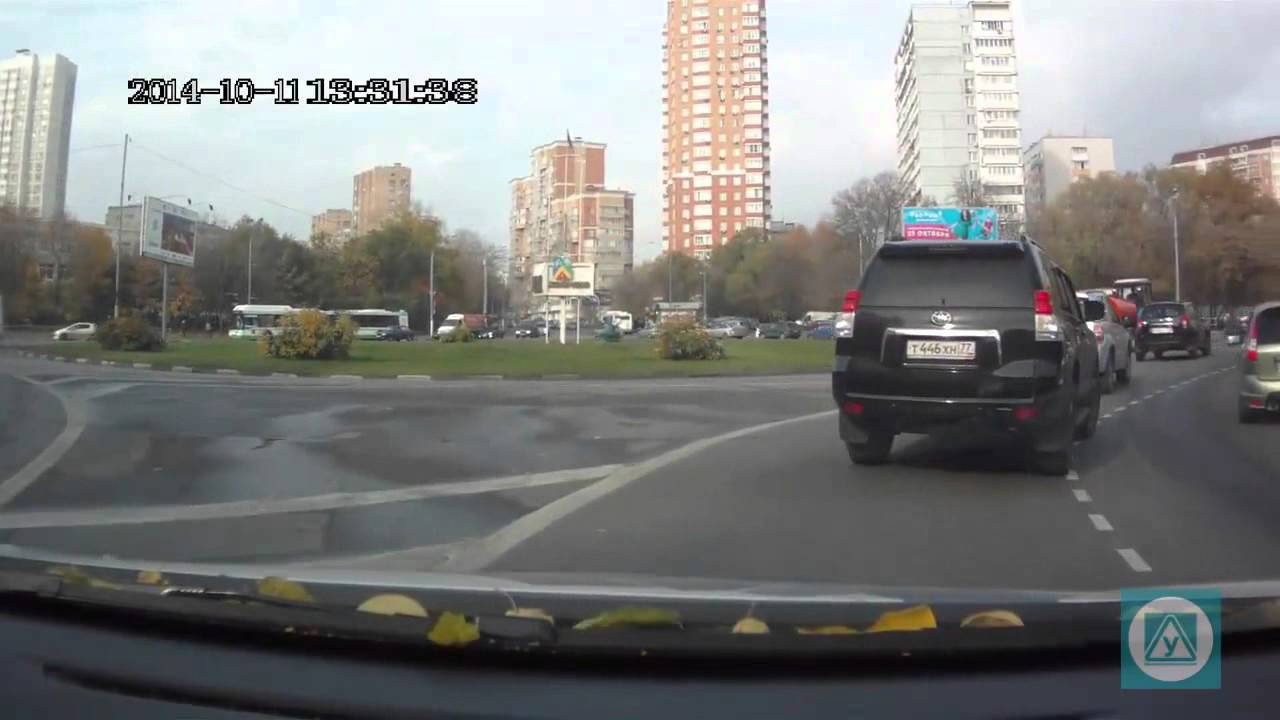 Круговое движение, приоритет, дтп. - YouTube