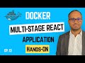 EP 13 - Dockerize React: Multi-Stage Build to 40MB NGINX Image
