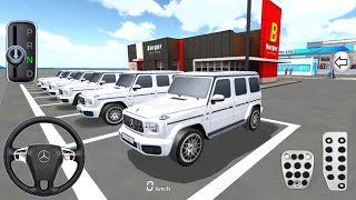 Gas Station And Car Wash Service 6 Mercedes G63 SUV - 3D Driving Class simulation - Android Gameplay screenshot 2