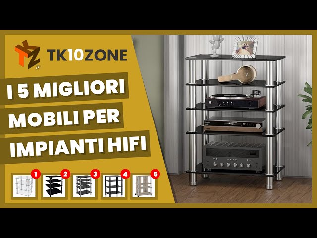 I 5 migliori mobili per impianti HiFi 