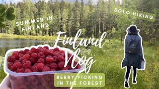 Solo Hiking in the Finnish Forest 🌲 (wild) Blueberry & Raspberry Picking / FINLAND VLOG by Tofu Nikki 885 views 1 year ago 14 minutes, 21 seconds