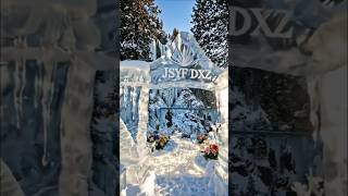 Luxury Snow Mountain Ice Garden Transformation 😱 Frozen Paradise Reveal | JSYF DXZ