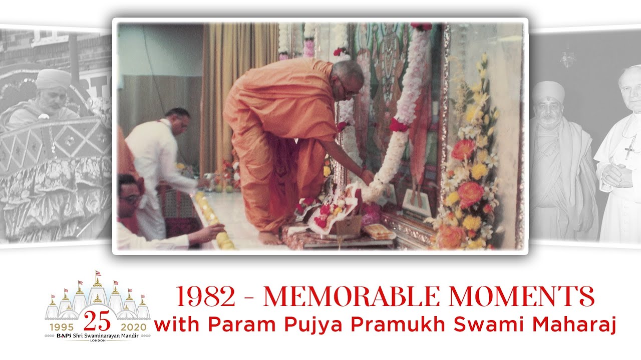 LM25 Video for Week 9: Memorable Moments with Pramukh Swami Maharaj – 1982