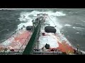 Шторм. Балтийское море. 02.01.2019г. Ship in storm. Baltic Sea.