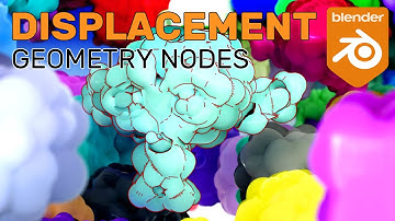 Displacement with Geometry Nodes - Blender 2.93 Tutorial