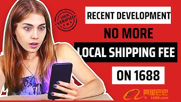 1688 NEW UPDATE SAY GOODBYE TO LOCAL SHIPPING FEE! - WATCH NOW
