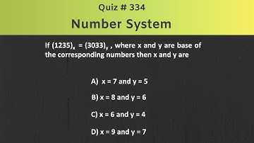 Number System Solved Problem (Digital Electronics)| Quiz # 334