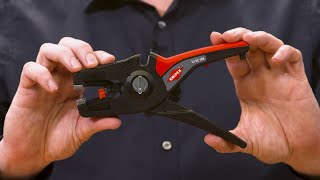 12 52 195 195 mm KNIPEX PreciStrip16 Pince /à d/énuder automatique