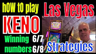 LAS VEGAS Casino KENO - How to Play KENO - WINNING PATTERNS - Proven Strategy - SEE IT HAPPEN screenshot 2