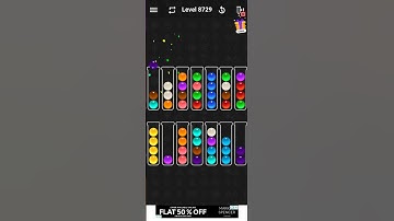 Ball Sort   Level 8729