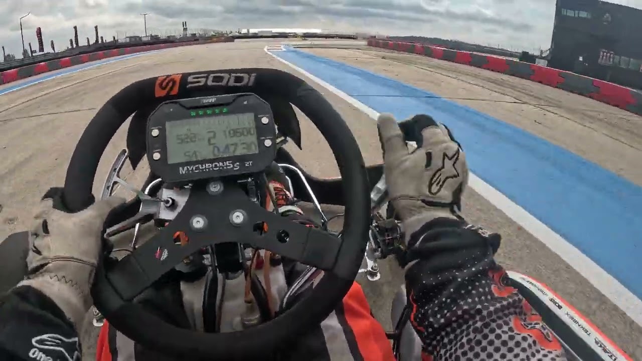 shifter kart ICAR Mirabel first try tm kz m1 sodi sigma