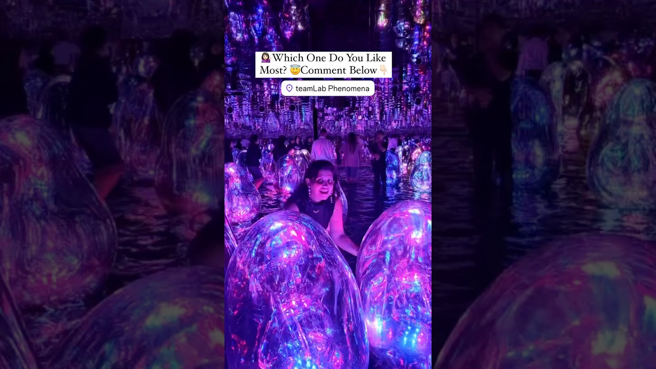 🚨😮Don’t Miss this New Spot in Abudabi / teamLab Phenomena Abu Dhabi #shorts #shortvideo #uae