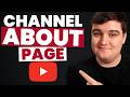 How To Add YouTube Channel Description in 2026 (Step-by-Step Tutorial)