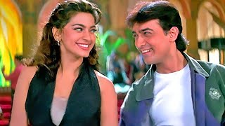 Neend Churai Meri (((Love❤️))) Ishq 1997 | Udit Narayan, Kumar Sanu