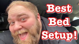 Best Backseat Bed Setup for RV Transport/HotShot (Tochta Custom Mattress Unboxing)
