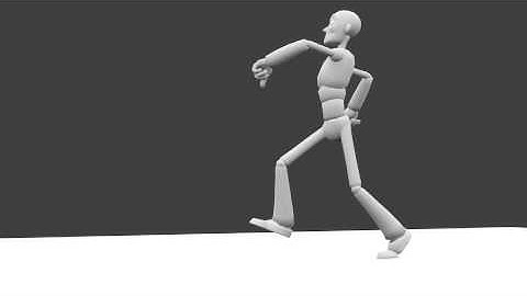 Double bounce Walk Cycle