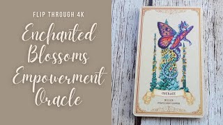 Enchanted Blossoms Empowerment Oracle Flip Through