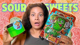 I Tried the SOUREST CANDY (and Food) EVER! *DRAMATIC*