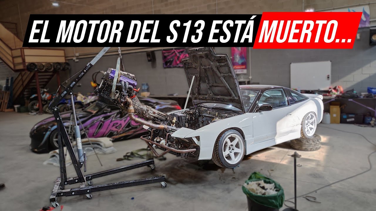 HAY UN PROBLEMA GRAVE CON EL MOTOR DEL S13... 😓 | RATSQUAD