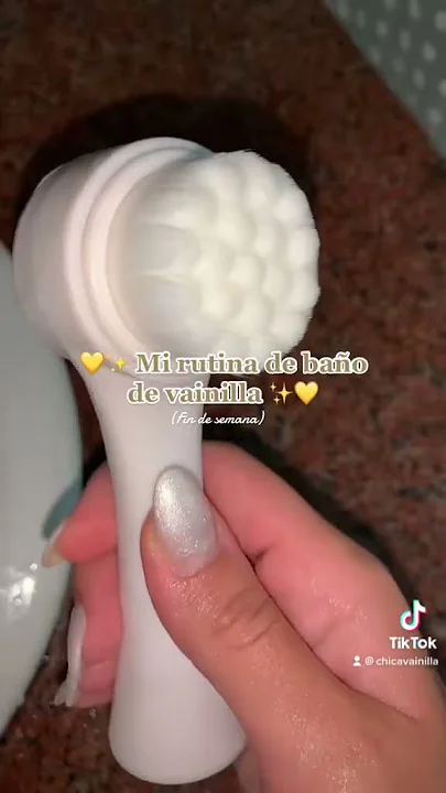 rutina de baño de vainilla #showerroutine