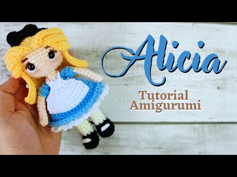 Alicia Amigurumi Tutorial | Alicia en el país de las Maravillas | Amis Tejiendo Momentos ENG/SPA Sub