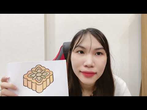 Видео: Review giới thiệu sản phẩm tranh vẽ bánh trung thu