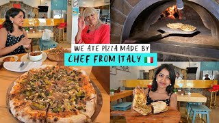 😍We met an ITALIAN 🇮🇹 CHEF IN INDIA 🇮🇳 BEST PIZZA in GOA ✨ Anagha Mirgal | Food Vlog