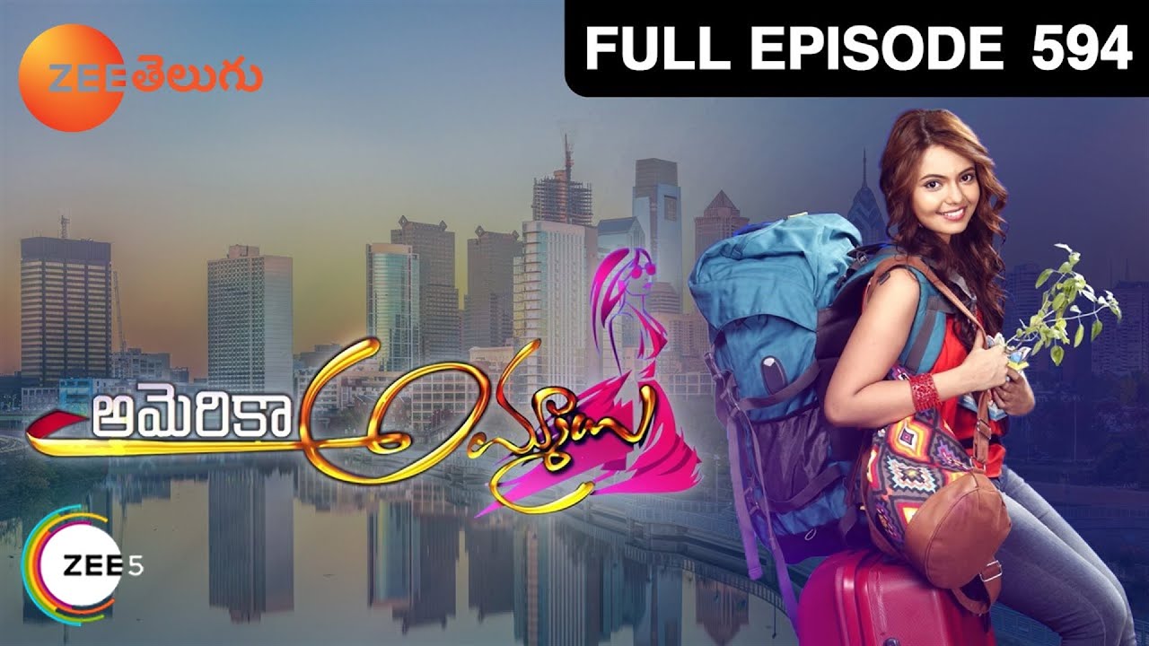 America Ammayi - అమెరికా అమ్మాయి - Telugu Serial - EP 594 - Marina Rohit, Seethakanth - Zee Telugu