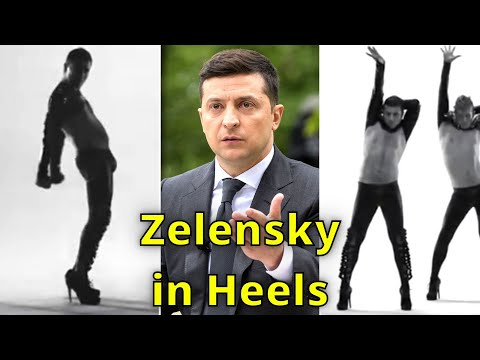 Volodymyr Zelensky is dancing in heels #shorts