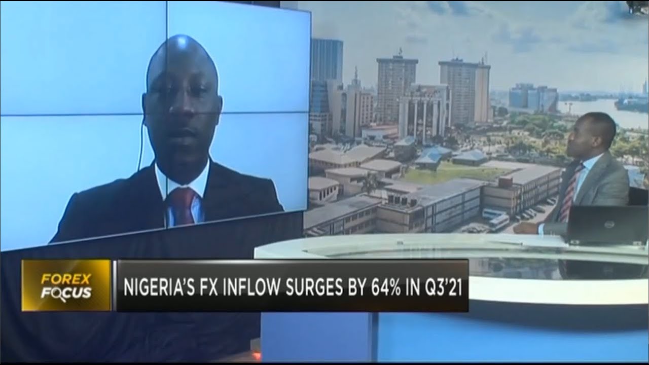 Nigeria’s FX inflow surges by 64% in Q3’21