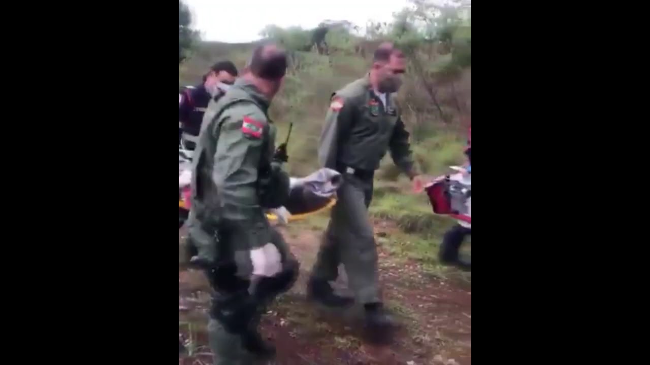 Águia 04 e SAMU atendem acidente na BR 282