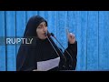 Iran: Soleimani's daughter warns the US of retaliation at funeral speech